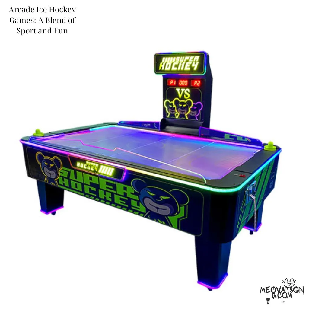 Arcade Ice Hockey Games: A Blend of Sport and Fun