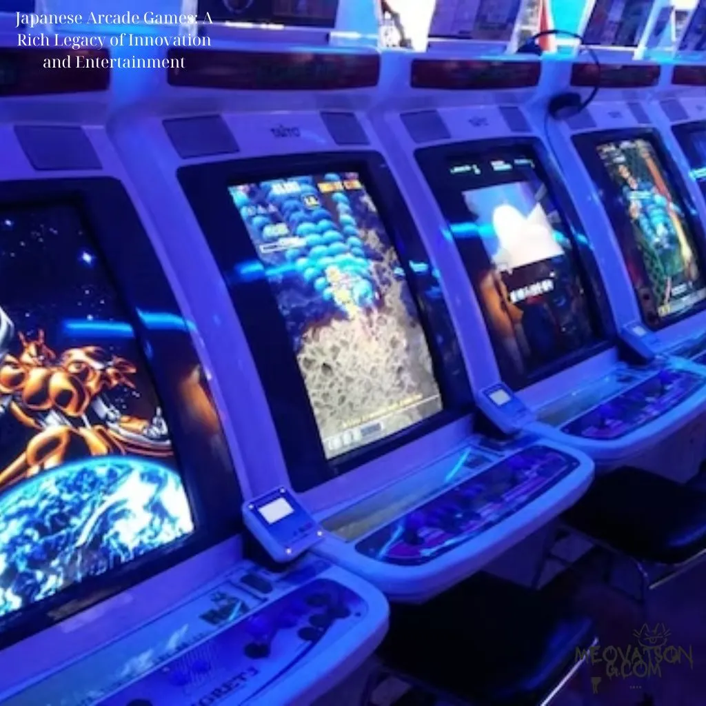 Japanese Arcade Games: A Rich Legacy of Innovation and Entertainment